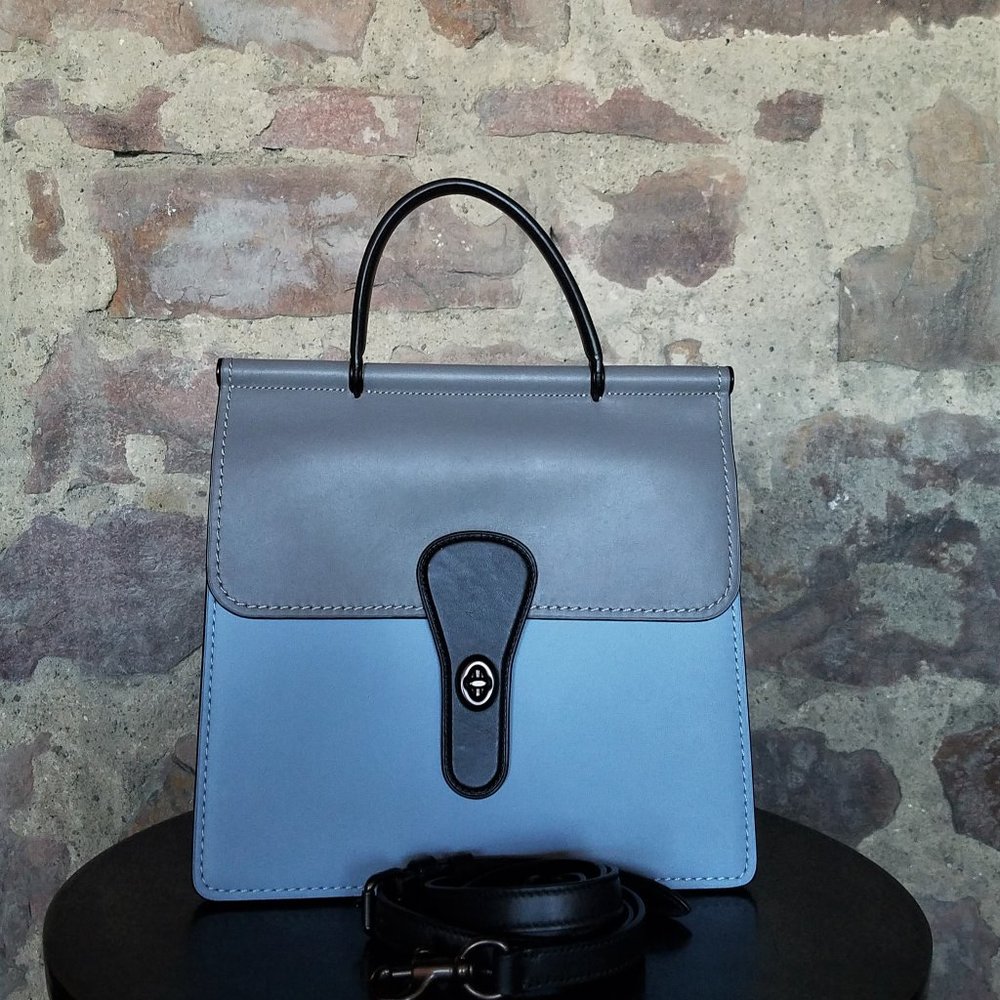 Coach Willis Top Handle In Colorblock